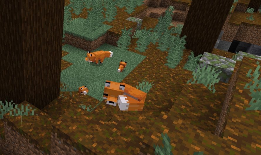 Wie man einen Fuchs in Minecraft zähmt