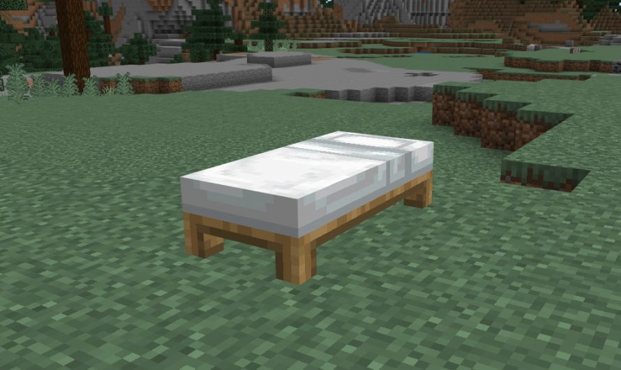 Wie man ein Bett in Minecraft macht