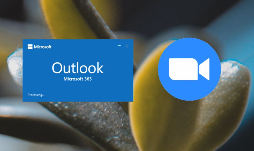 So richten Sie ein Zoom-Meeting in Outlook ein
