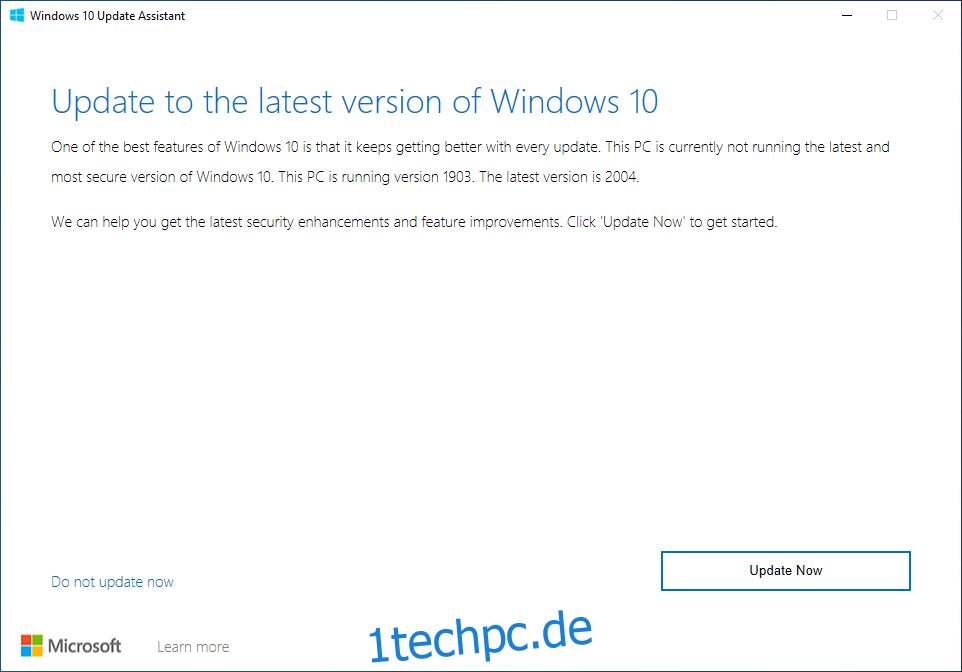 Windows 10 Download-Assistent