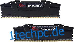 G.Skill RipJaws V Series 16GB (2 x 8GB) 288-Pin SDRAM PC4-28800 DDR4 RAM für Ryzen