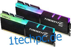 G.SKILL 32 GB (2 x 16 GB) TridentZ RGB-Serie DDR4 PC4-28800 3600