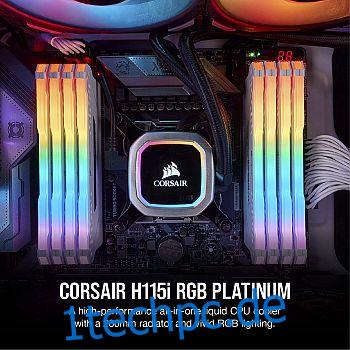 Corsair H115i RGB Platinum AIO Flüssiger CPU-Kühler