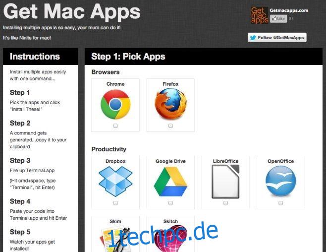 Holen Sie sich Mac-Apps