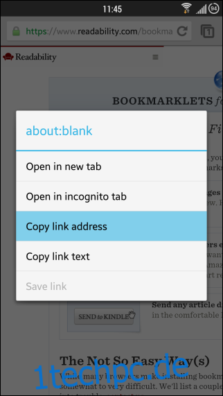 Bringen Sie die Reader-ähnliche Funktion von Safari in jeden mobilen Webbrowser_Schritt 2