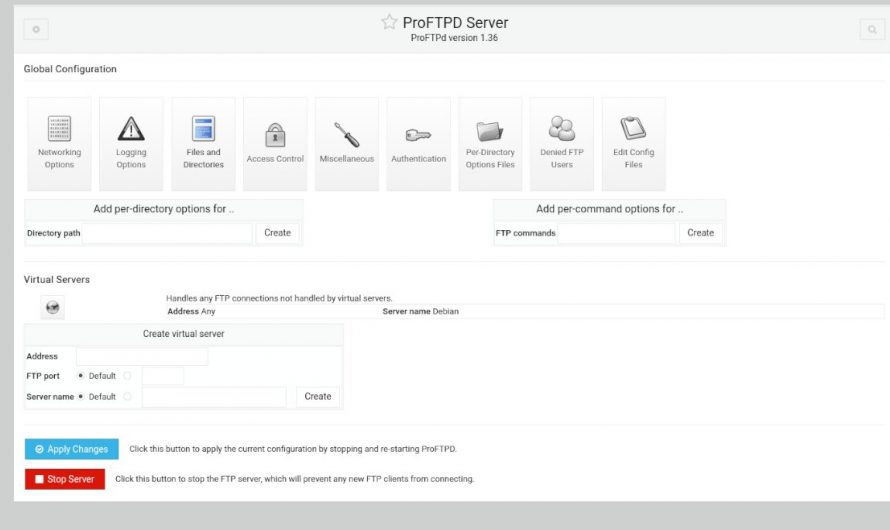 So richten Sie mit Webmin einen FTP-Server unter Ubuntu ein