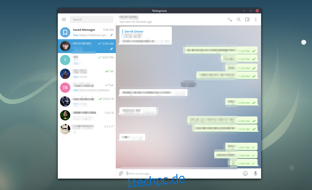   Telegramm-App-Linux aktualisieren
