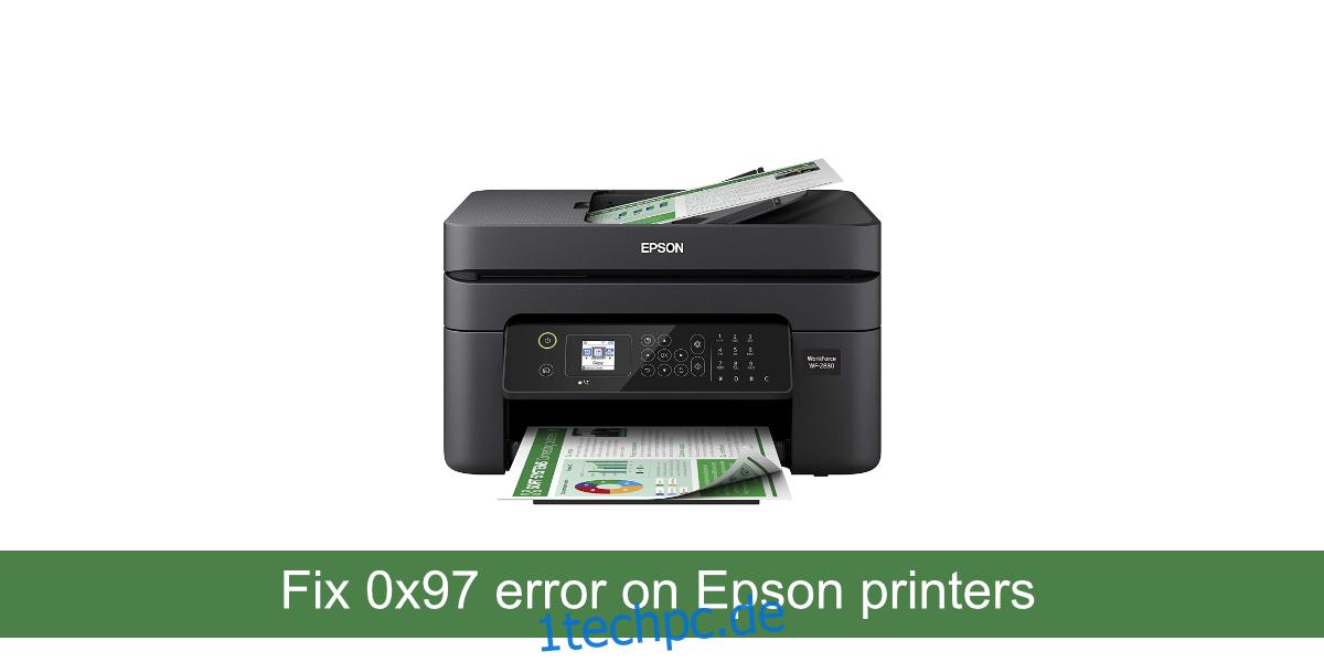 0x97-Fehler Epson-Drucker