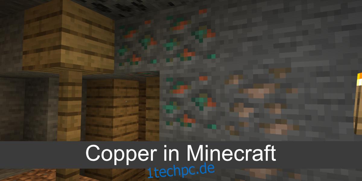 Kupfer in Minecraft