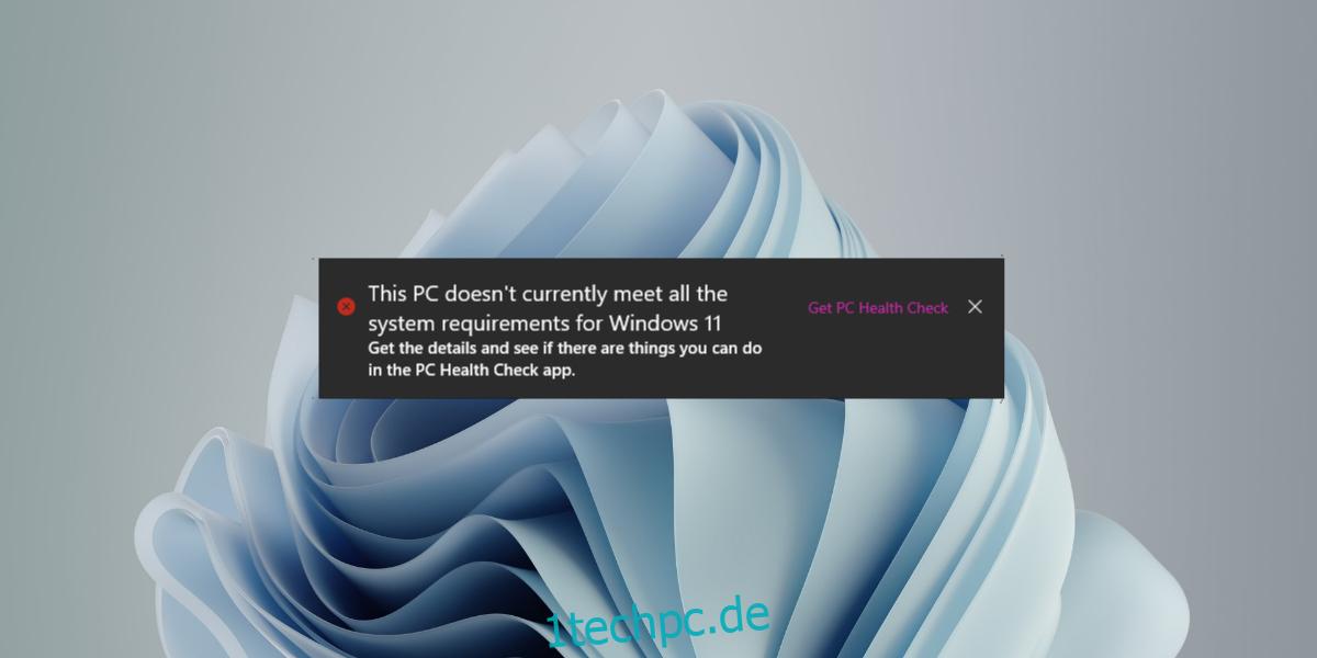 Windows 11 ohne TPM