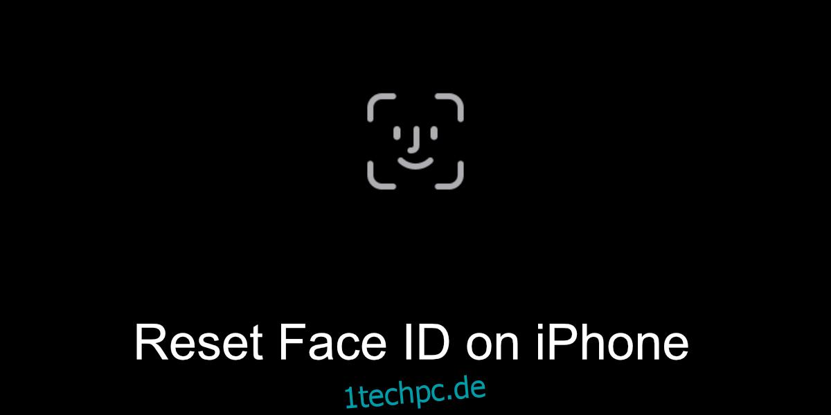 Face ID auf dem iPhone zurücksetzen