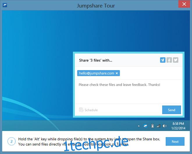 Jumpshare-für-Windows-Tour