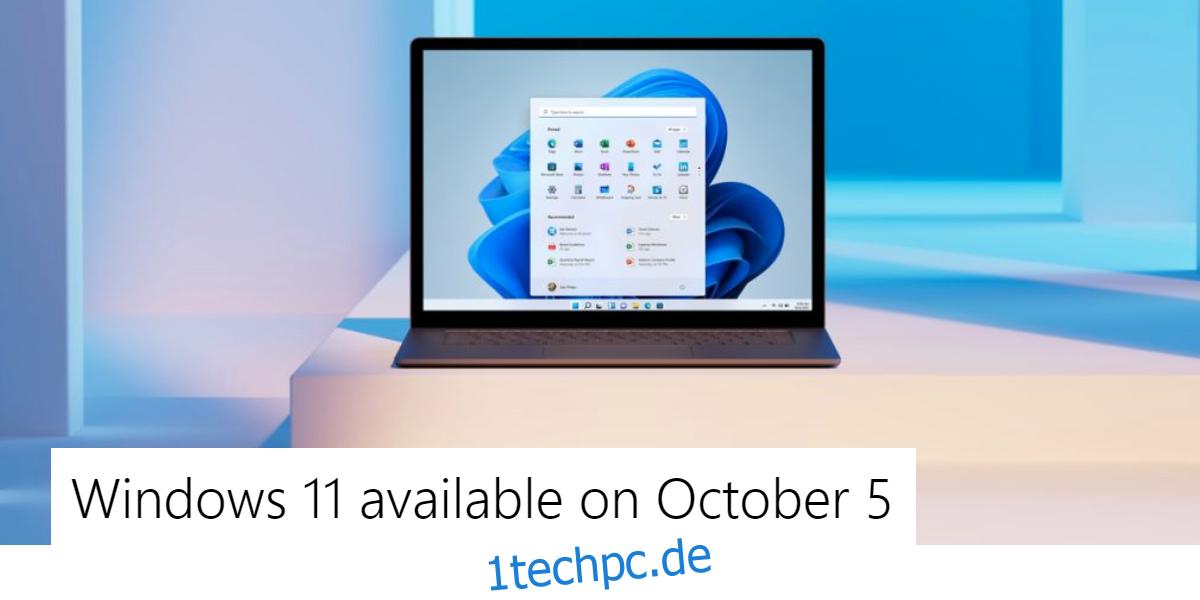 Veröffentlichungsdatum von Windows 11