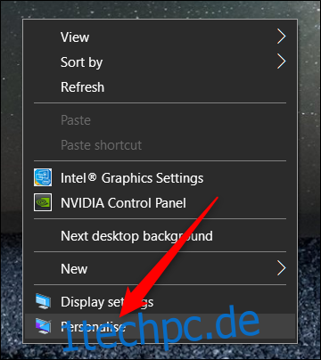 So deaktivieren Sie die Hintergrundunschärfe des Anmeldebildschirms unter Windows 10