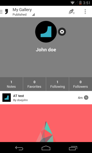 Notegraphy ist eine Instagram-ähnliche App für Typografie
