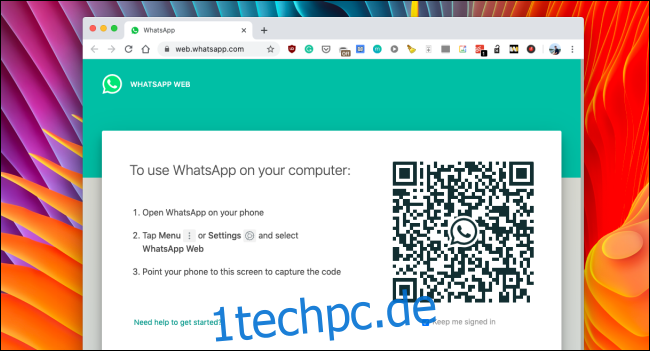 So verwenden Sie WhatsApp auf Ihrem Computer (und im Web)