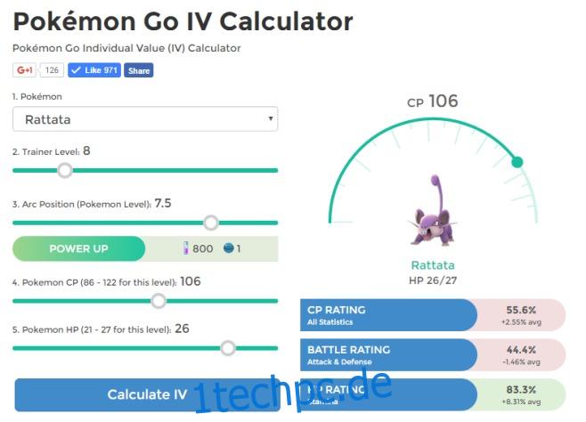 Finden Sie das beste Pokémon, um sich zu entwickeln, indem Sie IV-Statistiken in Pokémon Go verwenden [Guide]
