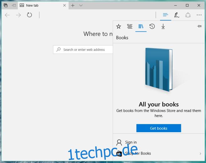 So kaufen und lesen Sie eBooks in Windows 10