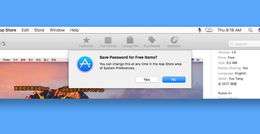 So speichern oder entfernen Sie Ihr Apple-ID-Passwort für kostenlose Einkäufe [macOS]