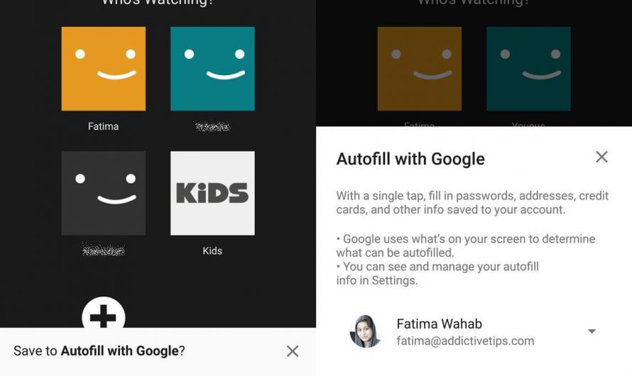 So verwalten Sie Google Autofill für Apps auf Android