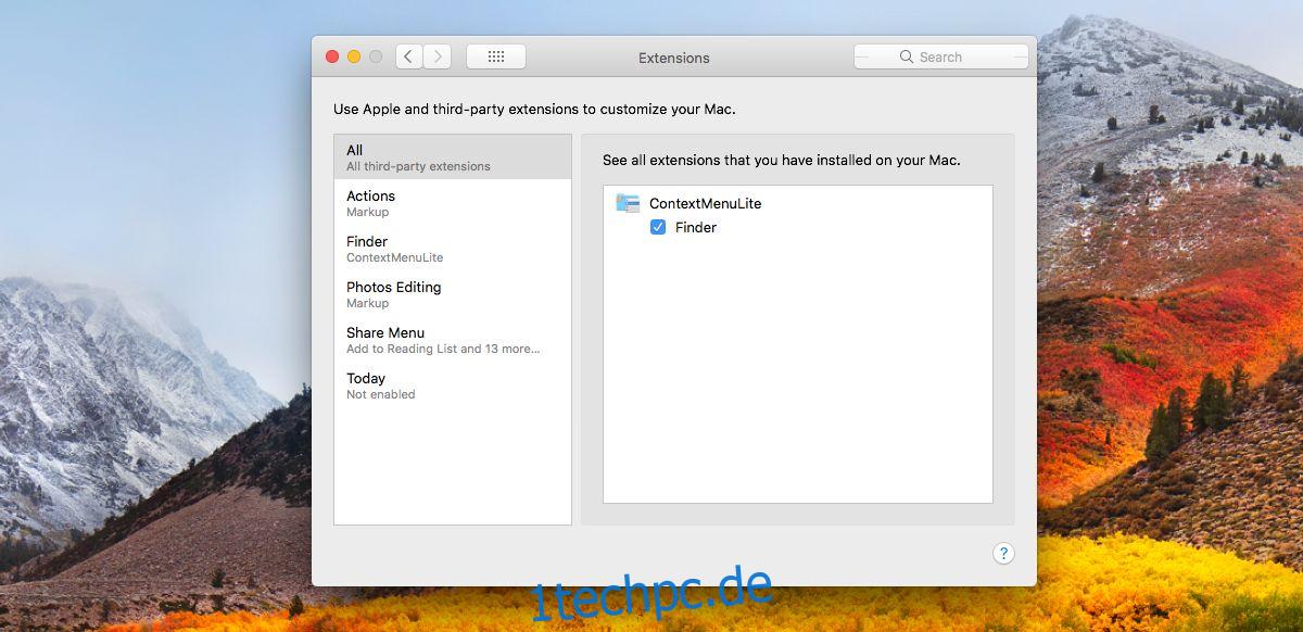 So fügen Sie die Option „Öffnen mit …“ zum Kontextmenü für jede App in macOS hinzu