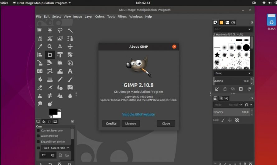 So installieren Sie den Gimp-Bildeditor unter Linux