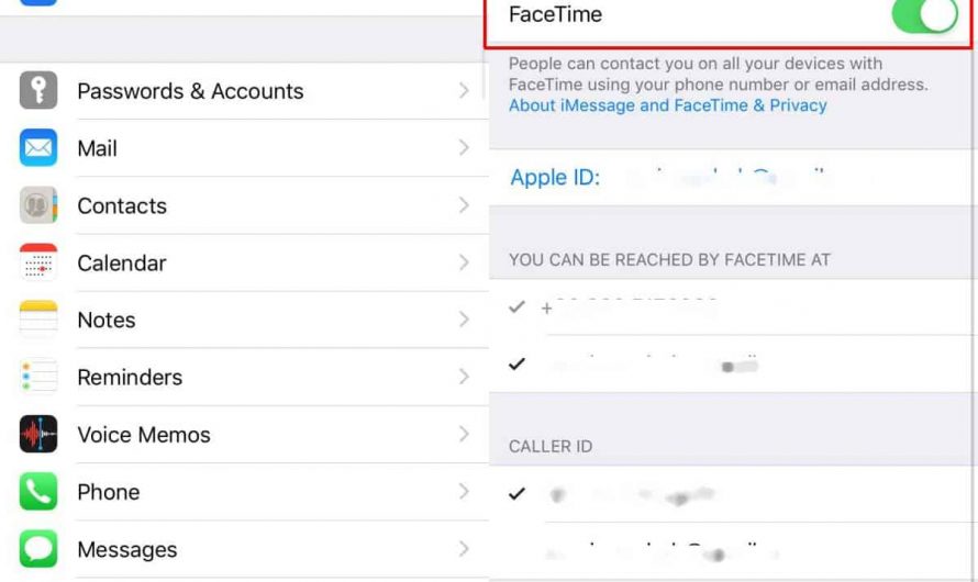 So deaktivieren Sie FaceTime unter iOS