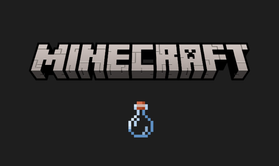 Wie erstelle ich eine Glasflasche Minecraft