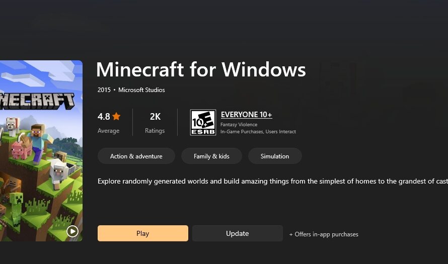 Was ist die Minecraft Bedrock-Version?