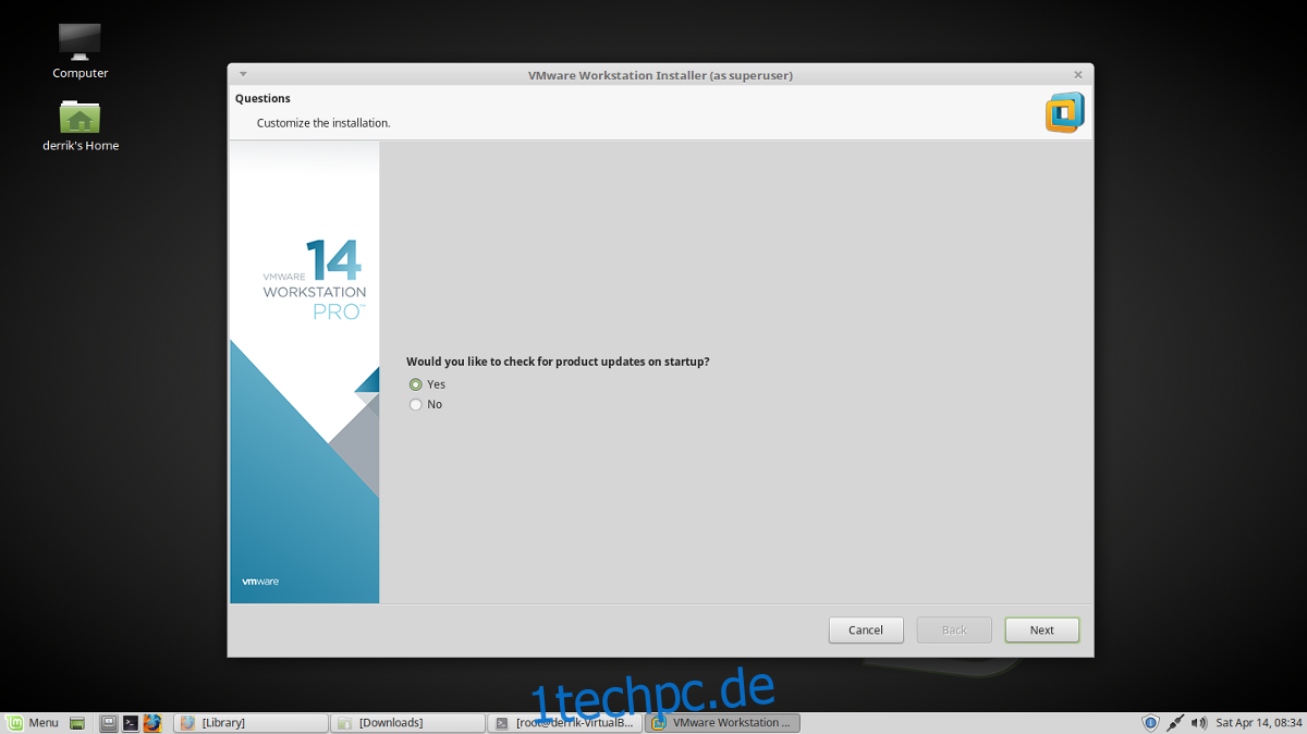 vmware workstation 14 linux download