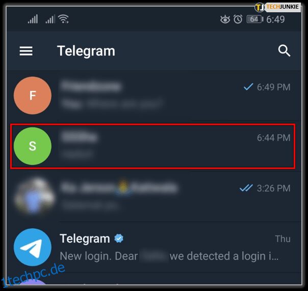 So pinnen und verwalten Sie Nachrichten in Telegram