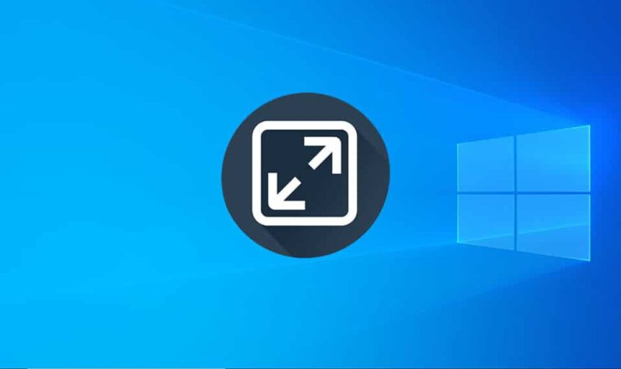 Anzeige der Taskleiste im Vollbildmodus unter Windows 10 behoben