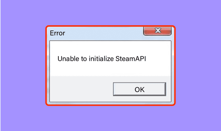 Fix Steam-API in Windows 10 kann nicht initialisiert werden