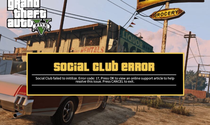 GTA V Social Club-Fehler unter Windows 10 behoben
