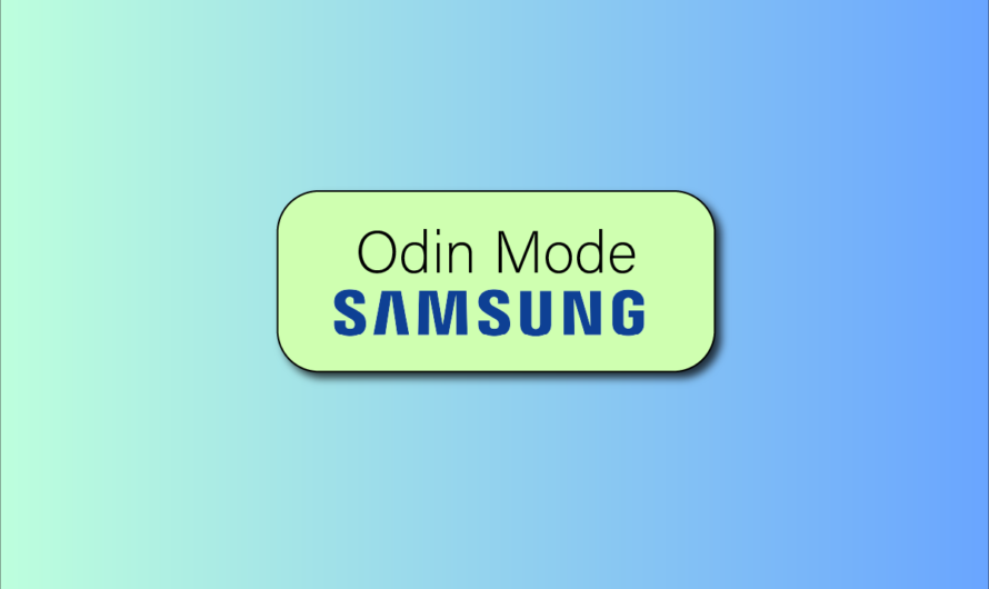 Was ist der Odin-Modus auf dem Samsung-Telefon?