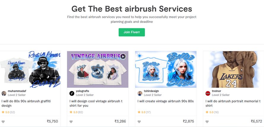 4 Plattformen, um die besten Airbrush-Services zu mieten