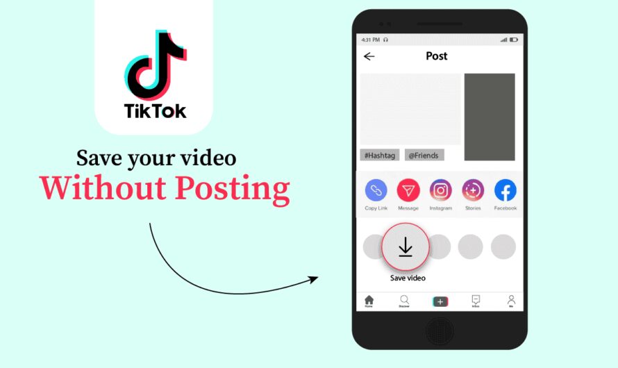 So speichern Sie Ihr Video auf TikTok, ohne es zu posten