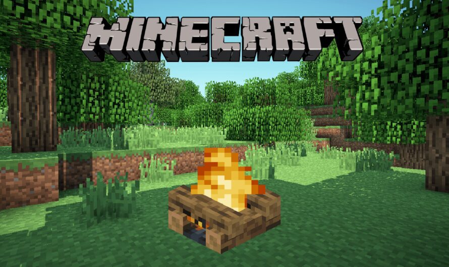 Wie man in Minecraft ein Lagerfeuer löscht