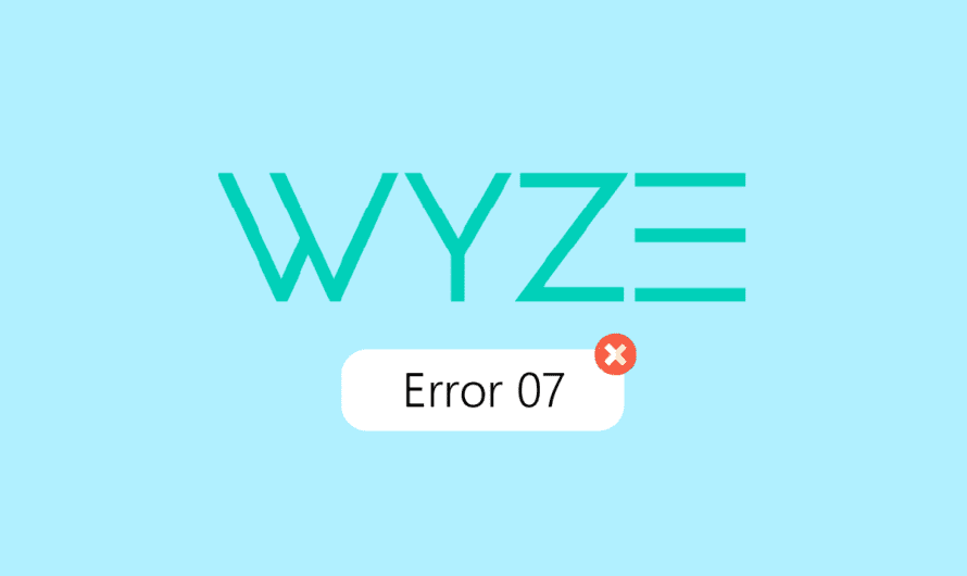 Wyze-Fehler 07 auf Android beheben