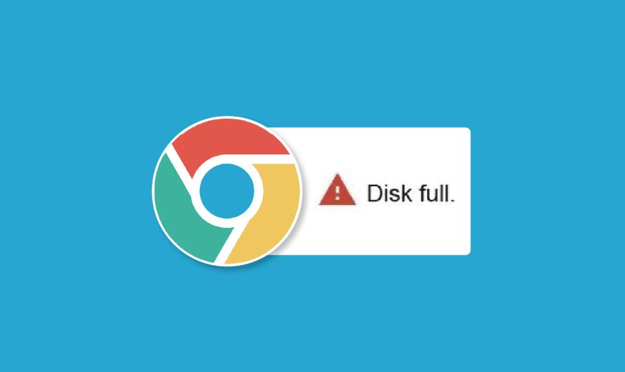 Beheben Sie den Fehler beim vollständigen Download von Google Chrome Disk